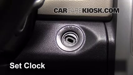 2012 Ram 1500 SLT 5.7L V8 Crew Cab Pickup Horloge Régler l'horloge